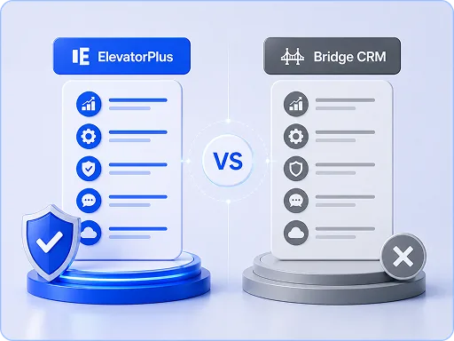 ElevatorPlus vs Bridge CRM